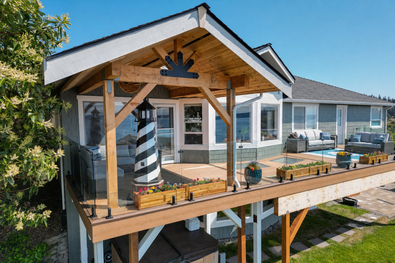 Covered decks and patio covers
